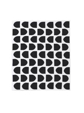 Threshold Black & White Reversible Throw Blanket - 50” x 60”